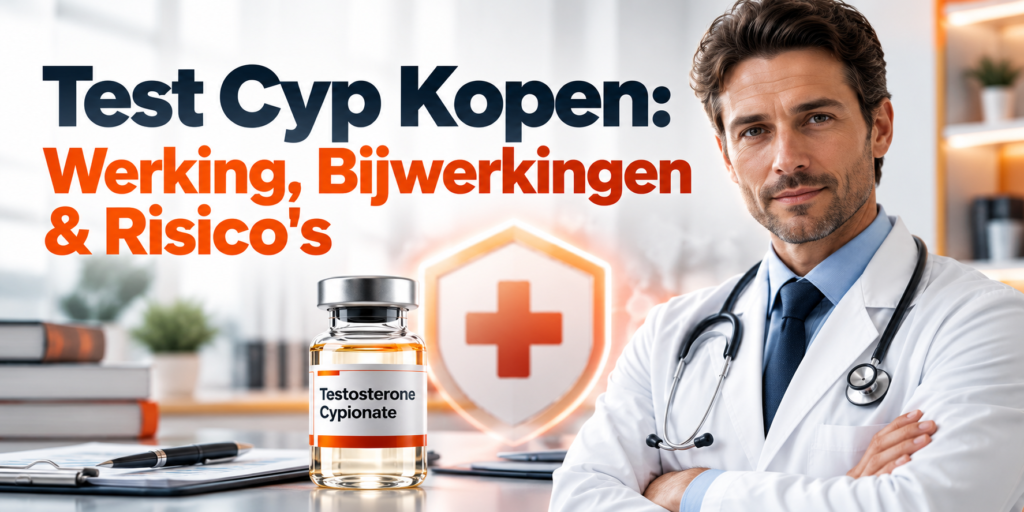 Test Cyp kopen – werking, bijwerkingen en risico's van testosteron cypionaat